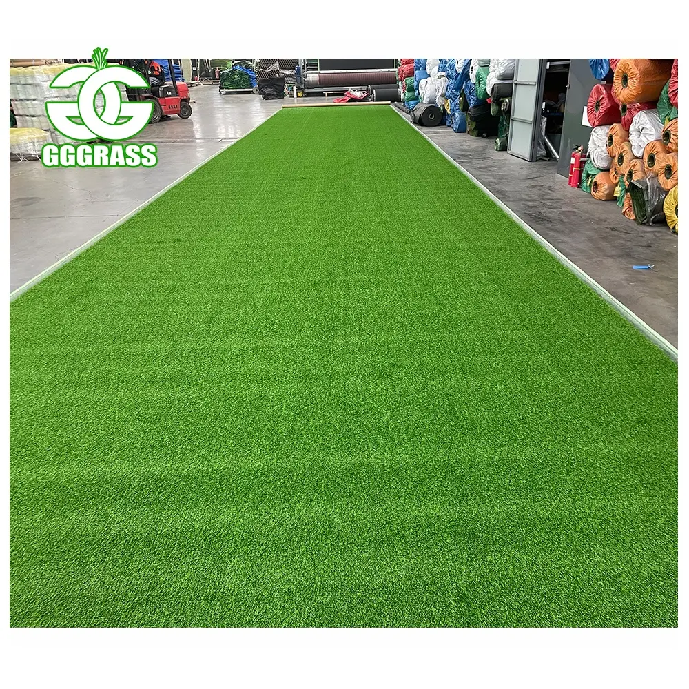 30mm-50mm Artificial Grass Wall Panels Cricket Pitch Artificial Grass Turf Tiles