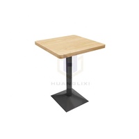 Vente de gros Mobilier commercial en bois pour café et hôtel Nouveau style moderne de restauration rapide Ensemble de table avec banquette personnalisée pour restaurant