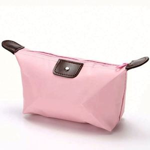 Sac de rangement cosmétique à fermeture éclair grande capacité couleur bonbon promotionnel, pochette pliable portable pour femme pour voyage d'été - Product Image 1