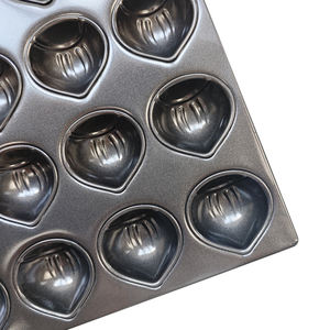 Customize Hot Sale Food Grade New Design Muffin Pan Imported Non-Stick Mini Chestnut Shape Baking Tray <strong>Cake</strong> Mold Manufacturer - Product Image 5