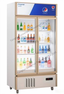 Nhỏ trưng bày tủ lạnh hiển thị mát dẫn chiếu sáng mở cửa duy nhất-nhiệt độ kiểm soát khí hậu Cửa hàng bánh bán hàng làm thủy tinh - Product Image 4