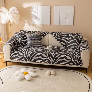 Capa de sofá padrão tiger, capa moderna para sofá e poltrona, decoração de alta qualidade