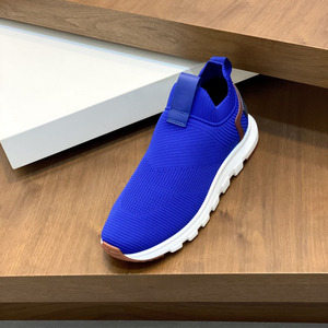 Chaussures de sport décontractées haut de gamme pour hommes, en maille tissée légère, style <span class=keywords><strong>basket</strong></span>, à enfiler facilement - Product Image 6