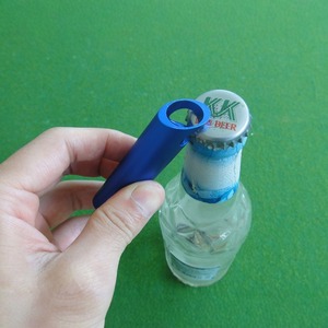 Mini Keychain Oval <b>Led</b> <b>Flashlight</b> With Bottle Opener For Outdoor Camping And Hiking 148 Mmah Battery White Light EDC <b>Flashlight</b> - Product Image 2