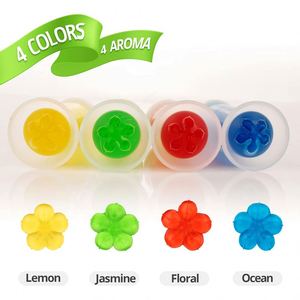 Désodorisant et Nettoyant WC Solide en Gel Écologique Jetable en Gros, Parfum Floral 14 Fleurs - Product Image 4