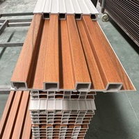 Panel Dinding Interior 3D PVC Dekorasi Dinding Harga Pabrik Panel Dinding Beralur