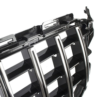 Grille de pare-chocs avant compatible avec 2015-2018 pour Mercedes Benz W205 C250 C300 C43 R AMG GT