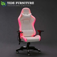 Sillas — chaise de Gaming légère, couleur bleue, éclairage Led, pour Gaming, rgb, nouvel arrivage