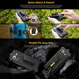 เคสโทรศัพท์มือถือแบบคลิปหนีบหลัง <span class=keywords><strong>Ulefone</strong></span> พร้อมคาราบิเนอร์สำหรับเคสป้องกัน <span class=keywords><strong>Ulefone</strong></span> Power <span class=keywords><strong>Armor</strong></span> <span class=keywords><strong>18T</strong></span> - Product Image 4