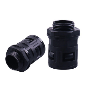 Wtrees Presse-étoupe en nylon M12 à filetage métrique, insertion droite, connecteur pour conduit ondulé et soufflets - Product Image 5