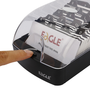 Estuche para tarjetas de nombre comercial, tarjetero de plástico transparente, caja de tarjetas de crédito de lujo personalizada, tamaños disponibles - Product Image 2