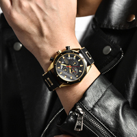 Jam Tangan Pria Mewah LIGE LG8908 Harga Pabrik Sampel Logo Kustom Berkualitas Tinggi Jarum Bercahaya Kotak Hadiah Kronograf Montres Homme