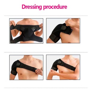 Sangle réglable néoprène épaule Protection orthèse respirant Posture Correction exercices coussinets avec protège-épaules - Product Image 3