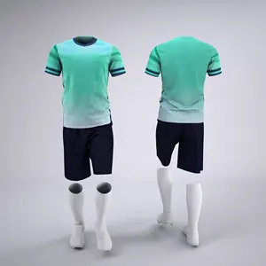 Custom team shirts football jersey sets high quality blank soccer jersey football wear direct sale jersey football soccer shirts