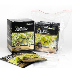 OEM 10 pièces de shampooing de <span class=keywords><strong>coloration</strong></span> pour cheveux brun noir naturel shampooing de teinture pour cheveux longue durée de marque privée - Product Image 1