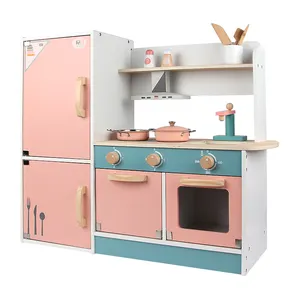 Vendita all'ingrosso kid lavello della cucina-Belajar set da cucina grande set da cucina giocattolo giocattolo simulazione mobili frigorifero cucina D giochi per bambini casa giocattolo