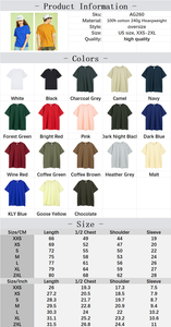 เสื้อยืดโอเวอร์ไซส์พิมพ์ลายดิจิทัลคุณภาพสูง OEM/DEM สำหรับผู้ชาย เนื้อผ้าหนา 240GSM สไตล์ไฮสตรีท ผ้าฝ้าย 100% - Product Image 6