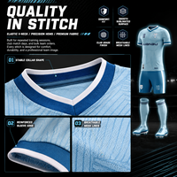 Maillot de football de qualité supérieure, version joueur personnalisée avec nom du joueur, maillots de football personnalisés en gros pour les académies de football professionnel