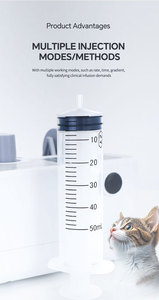 Pompe à perfusion vétérinaire CONTEC SP950SVET en gros, haute qualité, prix bas, pompe portable pour animaux pour clinique vétérinaire et hôpital - Product Image 4