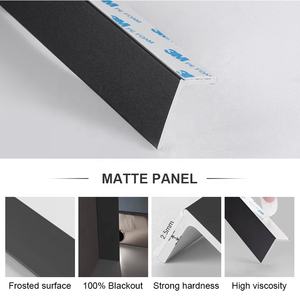 Les bloqueurs de lumière en PVC occultants pour stores et stores, les <span class=keywords><strong>bandes</strong></span> de blocage de la lumière bloquent la lumière <span class=keywords><strong>sur</strong></span> deux côtés de la fenêtre - Product Image 3