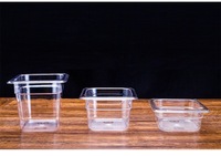 2025 haute qualité Gastronorm conteneur pleine taille en plastique Buffet alimentaire casserole en gros accessoires de cuisine pour hôtels et restaurants