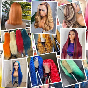 Bourgogne <span class=keywords><strong>noir</strong></span> Skunk rayure <span class=keywords><strong>cheveux</strong></span> vague de corps perruques 99J <span class=keywords><strong>rouge</strong></span> gagner couleur <span class=keywords><strong>avec</strong></span> des stries noires mettre en évidence pré plumé perruques de <span class=keywords><strong>cheveux</strong></span> humains - Product Image 5