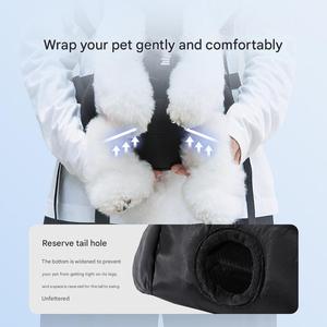 <span class=keywords><strong>Zaino</strong></span> a doppia spalla per cani da compagnia di piccole e medie dimensioni per il trasporto all'esterno, borsa per animali sul petto per il ciclismo - Product Image 3