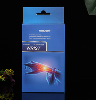Boîte en papier suspendue personnalisée avec trou de suspension, emballage de présentation pour la vente au détail