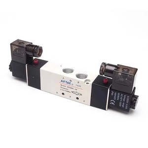 วาล์วลม Airtac 4V330C-10 4V230C-08 4V430C-15 วาล์วโซลินอยด์ 3 ตำแหน่ง 5 ทาง วาล์วลมควบคุมทิศทาง โครงสร้างควบคุมแบบไพโลต OEM - Product Image 3