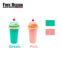 Gobelet Portable Réutilisable pour Slushy DIY à Congélation Rapide – Magie de la Cuisine en Plastique pour Smoothies, Glaces et Boissons Froides – Conception à Presser