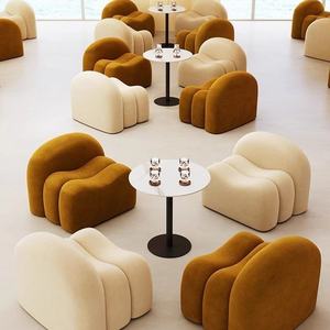 Modern Commercial <b>Sofa</b> Set - Hotel Negotiation Seating & Restaurant Combination - Product Image 4