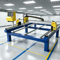 Machine de découpe CNC à flamme et plasma combinée détachable pour le traitement flexible des métaux