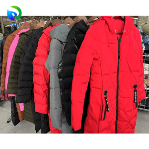 Chaqueta Larga Acolchada de Otoño Invierno para Mujer <span class=keywords><strong>Ropa</strong></span> de Mujer Usada de Moda Compra al por Mayor para Reventa <span class=keywords><strong>Ropa</strong></span> de Segunda Mano - Product Image 5