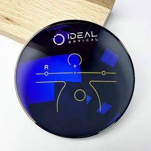 1.56 변색 프로그레시브 렌즈 이상적인 변색 회색 렌즈 프로그레시브 안경 렌즈 광학 렌즈 - Product Image 2