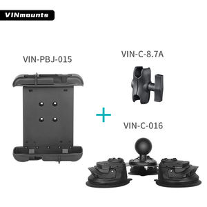 Support de tablette universel pour voiture VINmounts 8 pouces, ventouse pour tableau de bord et pare-brise, rotation à 360° °   Support d'affichage réglable pour véhicule - Product Image 2