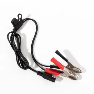 Fabriek direktverkauf Bat terij Alligator Clip naar Verbinder Netzkabel Alligator-Clips 12 V