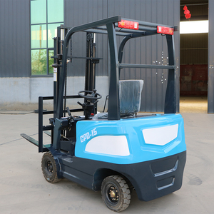 Alta qualità usato 1.5ton Lonking carrello elevatore elettrico piccola nuova energia per industrie edili carrello elevatore elettrico - Product Image 5