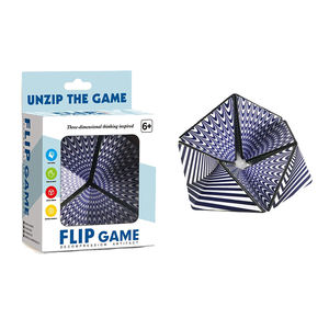 Cube magique de transformation d'espace infini 3D, puzzle Kaleidocycle, jouet anti-stress, jouet éducatif géométrique pour enfants, soulagement du stress - Product Image 4