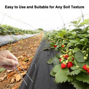 Agrafes de gazon en U galvanisées de calibre 11 6 ''3mm pour paysage de jardin - Product Image 3