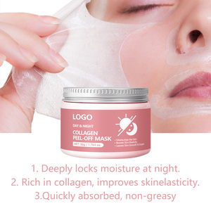 Mascarilla Facial de Colágeno Hidrolizado OEM para un Cuidado de la Piel Radiante, Mascarilla Nocturna Exfoliante de Limpieza Profunda - Product Image 4