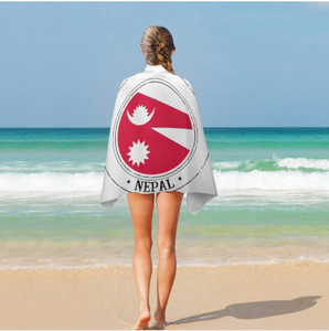 2025 Offre Spéciale été arabie saoudite drapeau <span class=keywords><strong>Football</strong></span> sport Fitness gymnastique serviette piscine serviette de plage - Product Image 4