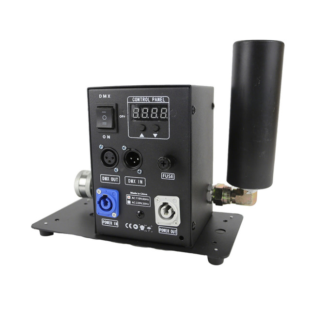DMX Disco Machine for Night Club Concert Parties DJ Equipment with Cryo CO2 Jet Fog Smoke Effect Stage Lighting Metal Conveyer