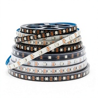 Bande lumineuse LED USB DC24V Epistar Ra90 pour culture intérieure/extérieure, contrôle vocal, télécommande NFC, corps en cuivre, IP68, PCB noir, contrôle par application