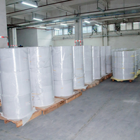 Étiquettes thermiques autocollantes à forte adhérence, rouleau jumbo pour impression d'étiquettes, utilisation promotionnelle, exposition, épicerie