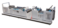 Machine de laminage électrique entièrement automatique à pré-revêtement pour papier et plastique, haute vitesse 100 m/min, emballage de cartons