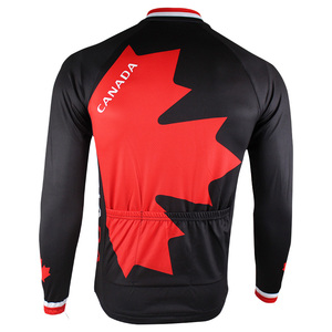 HIRBGOD2022メンズ秋ノベルティサイクリングジャージーカナダバイクアパレルトロント屋外通気性自転車シャツ長袖 - Product Image 3