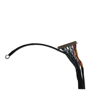 Hochwertiges LVDS-Kabel-LCD-Panel 400 mm FI-RE-51P zu DF13 <span class=keywords><strong>2</strong></span>*20P UL1571 28AWG Kabelmontage für Digitalbildschirm/Computerbildschirm - Product Image 2