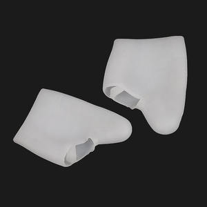 Manchon de protection en gel élastique pour l'avant-pied, correction du <span class=keywords><strong>hallux</strong></span> <span class=keywords><strong>valgus</strong></span>, soulagement de la douleur au ball de pied, protection du pouce et des orteils, blanchissant et hydratant - Product Image 6