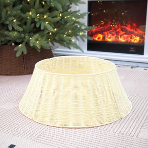 Wholesale New Home Garden Xmas Decorations <b>Plastic</b> Christmas Tree Base <b>Fence</b> Basket Skirt Stand Accessories - Product Image 3