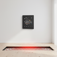 Termostato Digital para Sistemas de Calefacción por Suelo Radiante, Controlador de Temperatura Inteligente Programable, Compatible con Alexa y WiFi, 230V
